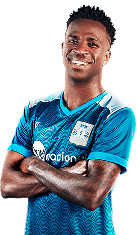 Foto do jogador Vinícius Júnior